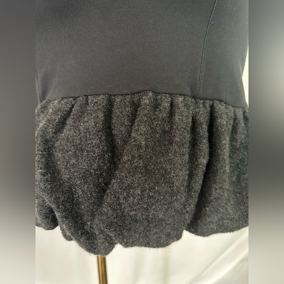 Red Valentino Black Strapless Ruffle Hem Dress | Bow Back | Designer Mini (1173) - Picture 10 of 13